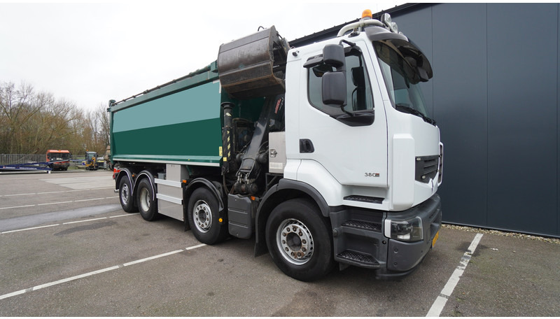 Renault PREMIUM 380 DXI 8X2/6 2 SIDE TIPPER WITH PLFINGER Q 170 Z CRANE.278.200KM - Leasing Renault PREMIUM 380 DXI 8X2/6 2 SIDE TIPPER WITH PLFINGER Q 170 Z CRANE.278.200KM: das Bild 7