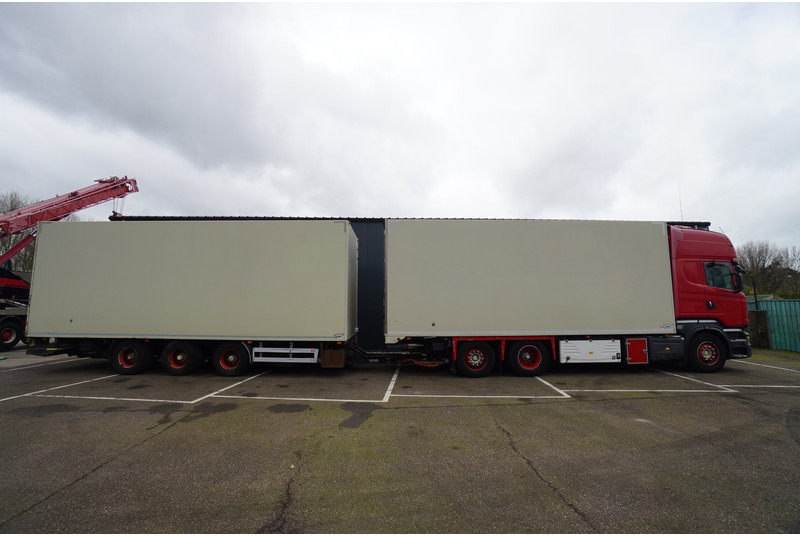 Scania R 580 V8 6X2 FRIGO RETARDER IN COMBI WITH BURG TRAILER - Kühlkoffer LKW: das Bild 2 Scania R 580 V8 6X2 FRIGO RETARDER IN COMBI WITH BURG TRAILER - Kühlkoffer LKW: das Bild 2