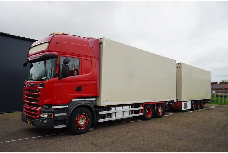 Scania R 580 V8 6X2 FRIGO RETARDER IN COMBI WITH BURG TRAILER - Kühlkoffer LKW: das Bild 3 Scania R 580 V8 6X2 FRIGO RETARDER IN COMBI WITH BURG TRAILER - Kühlkoffer LKW: das Bild 3