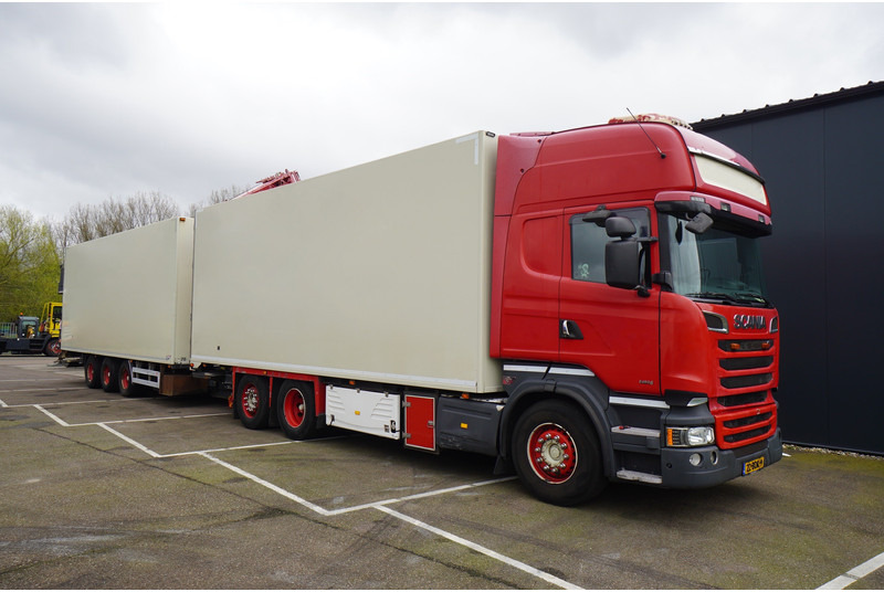 Scania R 580 V8 6X2 FRIGO RETARDER IN COMBI WITH BURG TRAILER - Kühlkoffer LKW: das Bild 4 Scania R 580 V8 6X2 FRIGO RETARDER IN COMBI WITH BURG TRAILER - Kühlkoffer LKW: das Bild 4