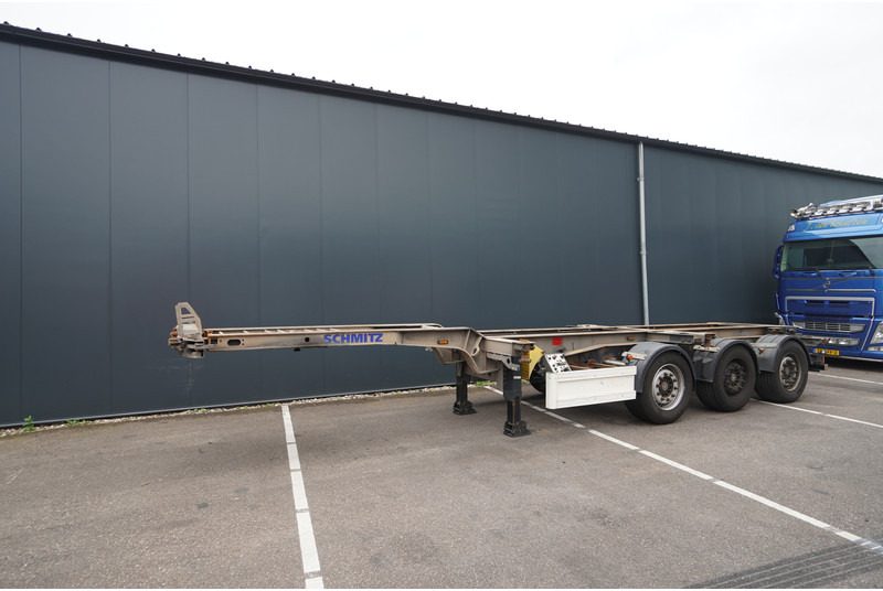 Schmitz Cargobull 3 AXLE CONTAINER TRANSPORT TRAILER EXTENDABLE 45 FT - Container/ Wechselfahrgestell Auflieger: das Bild 2 Schmitz Cargobull 3 AXLE CONTAINER TRANSPORT TRAILER EXTENDABLE 45 FT - Container/ Wechselfahrgestell Auflieger: das Bild 2