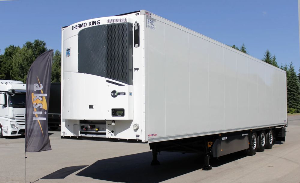 Schmitz Cargobull FP 60 V7 Thermo King SLXi 300 / JAK NOWA / ŚCIANA 7 CM / - Kühlkoffer Auflieger: das Bild 1 Schmitz Cargobull FP 60 V7 Thermo King SLXi 300 / JAK NOWA / ŚCIANA 7 CM / - Kühlkoffer Auflieger: das Bild 1