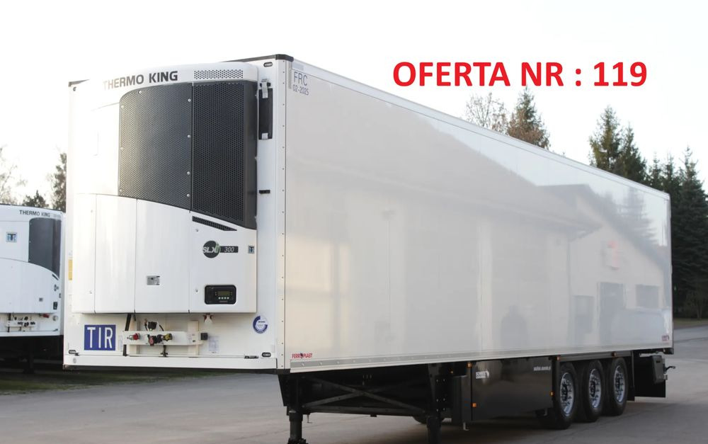 Schmitz Cargobull FP 60 V7 Thermo King SLXi 300 / JAK NOWA / ŚCIANA 7 CM / - Kühlkoffer Auflieger: das Bild 1 Schmitz Cargobull FP 60 V7 Thermo King SLXi 300 / JAK NOWA / ŚCIANA 7 CM / - Kühlkoffer Auflieger: das Bild 1
