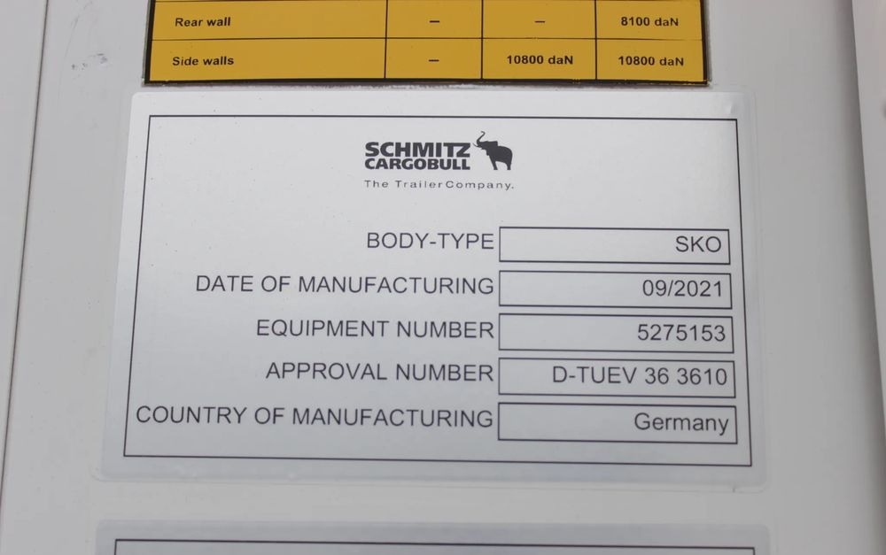 Schmitz Cargobull V7 FP 60 CARRIER VECTOR 1550 / ŚCIANA 7 CM / JAK NOWA / - Kühlkoffer Auflieger: das Bild 5 Schmitz Cargobull V7 FP 60 CARRIER VECTOR 1550 / ŚCIANA 7 CM / JAK NOWA / - Kühlkoffer Auflieger: das Bild 5