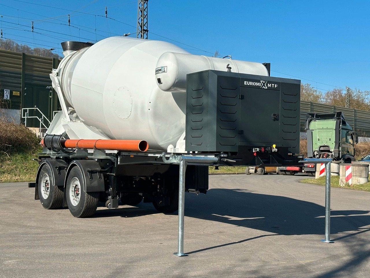 EUROMIX MTP - 10m³ Betonmischer-Auflieger - Leasing EUROMIX MTP - 10m³ Betonmischer-Auflieger: das Bild 11