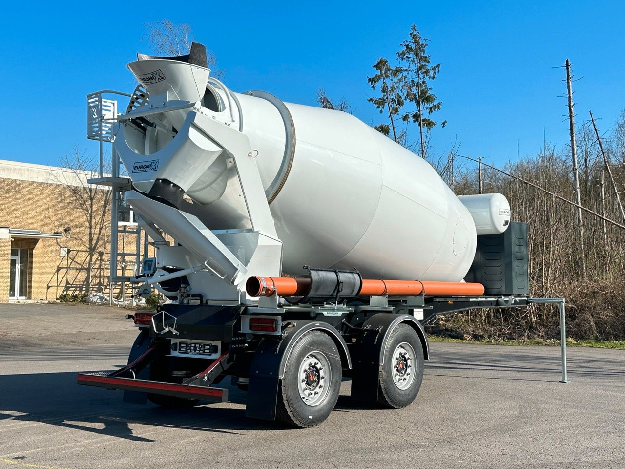 EUROMIX MTP - 10m³ Betonmischer-Auflieger - Leasing EUROMIX MTP - 10m³ Betonmischer-Auflieger: das Bild 8