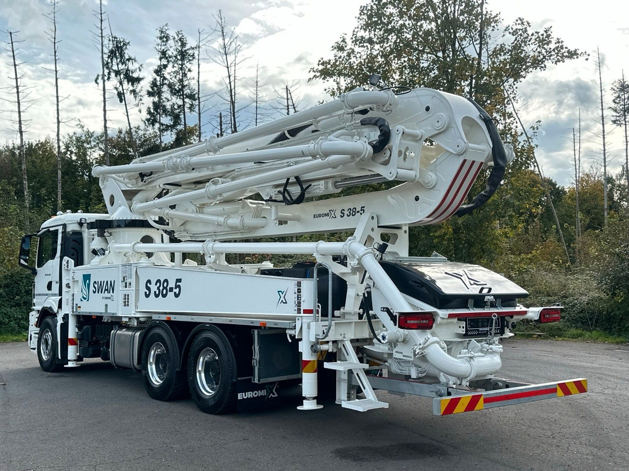 MAN TGS 26.510 6x4 SWAN TSP 38-5 160RZ ( 38m ) - Betonpumpe: das Bild 4 MAN TGS 26.510 6x4 SWAN TSP 38-5 160RZ ( 38m ) - Betonpumpe: das Bild 4