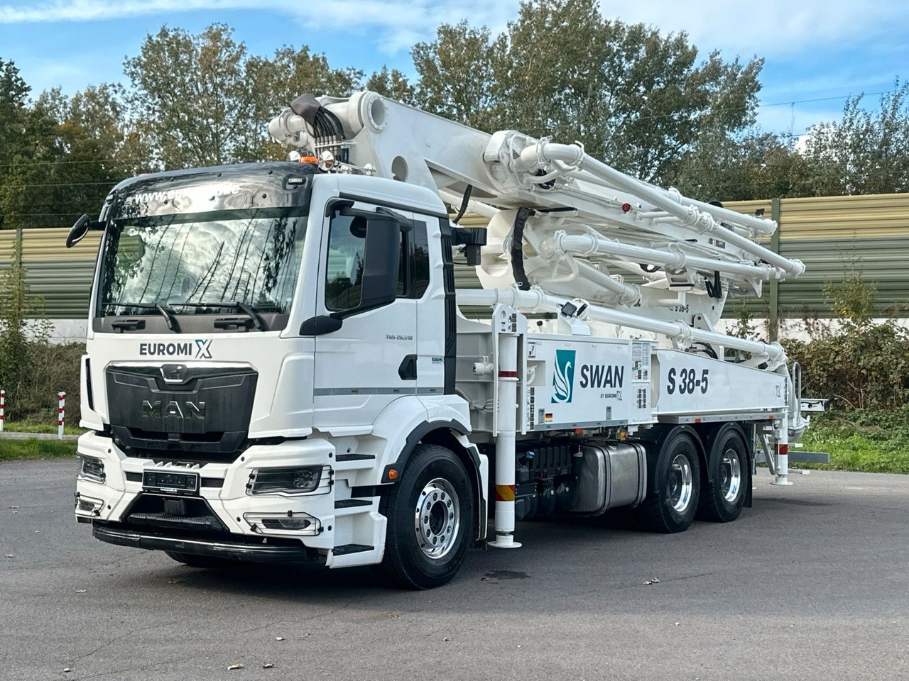 MAN TGS 26.510 6x4 SWAN TSP 38-5 160RZ ( 38m ) - Betonpumpe: das Bild 2 MAN TGS 26.510 6x4 SWAN TSP 38-5 160RZ ( 38m ) - Betonpumpe: das Bild 2