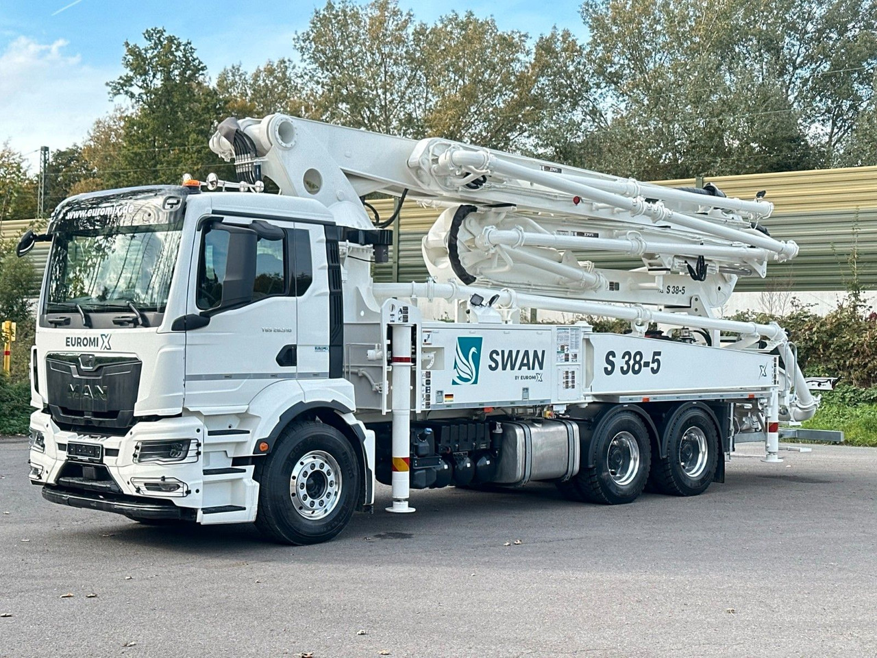 MAN TGS 26.510 6x4 SWAN TSP 38-5 160RZ ( 38m ) - Betonpumpe: das Bild 2 MAN TGS 26.510 6x4 SWAN TSP 38-5 160RZ ( 38m ) - Betonpumpe: das Bild 2