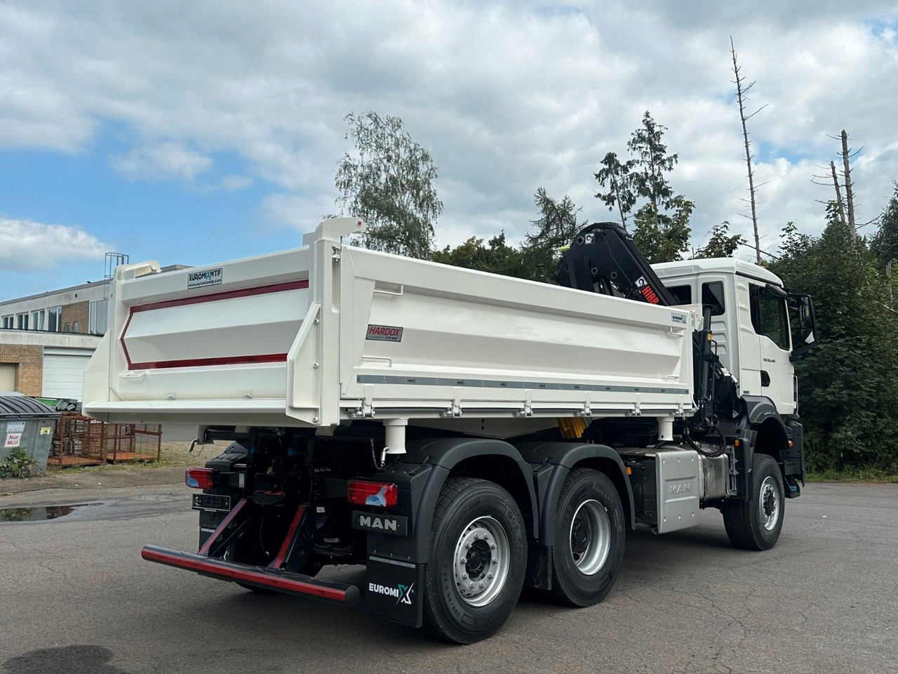 MAN TGS 28.440 6x4-4/3-Seiten- Kipper / Hiab 138-3 - Kipper, Autokran: das Bild 5 MAN TGS 28.440 6x4-4/3-Seiten- Kipper / Hiab 138-3 - Kipper, Autokran: das Bild 5