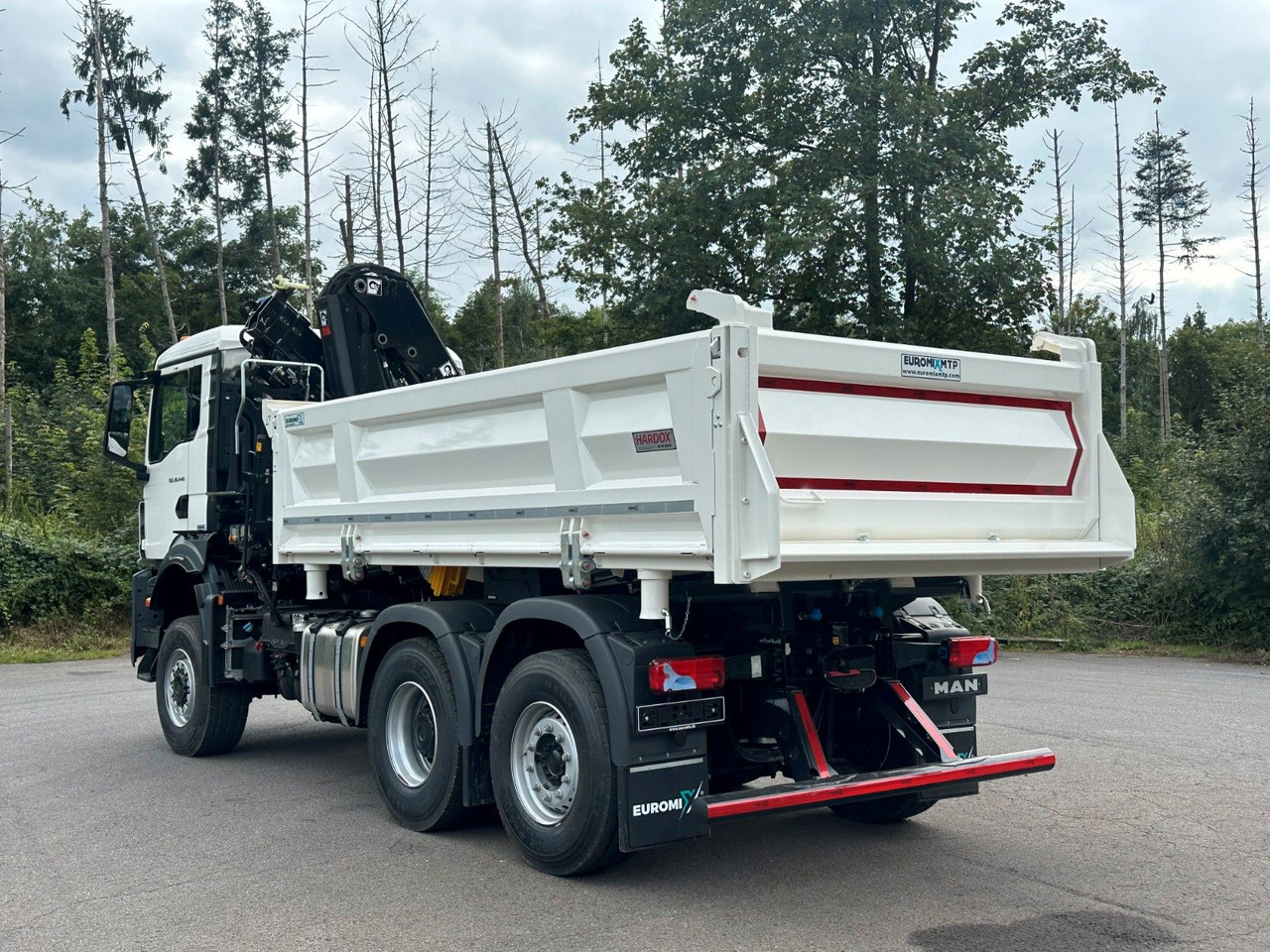 MAN TGS 28.440 6x4-4/3-Seiten- Kipper / Hiab 138-3 - Kipper, Autokran: das Bild 5 MAN TGS 28.440 6x4-4/3-Seiten- Kipper / Hiab 138-3 - Kipper, Autokran: das Bild 5