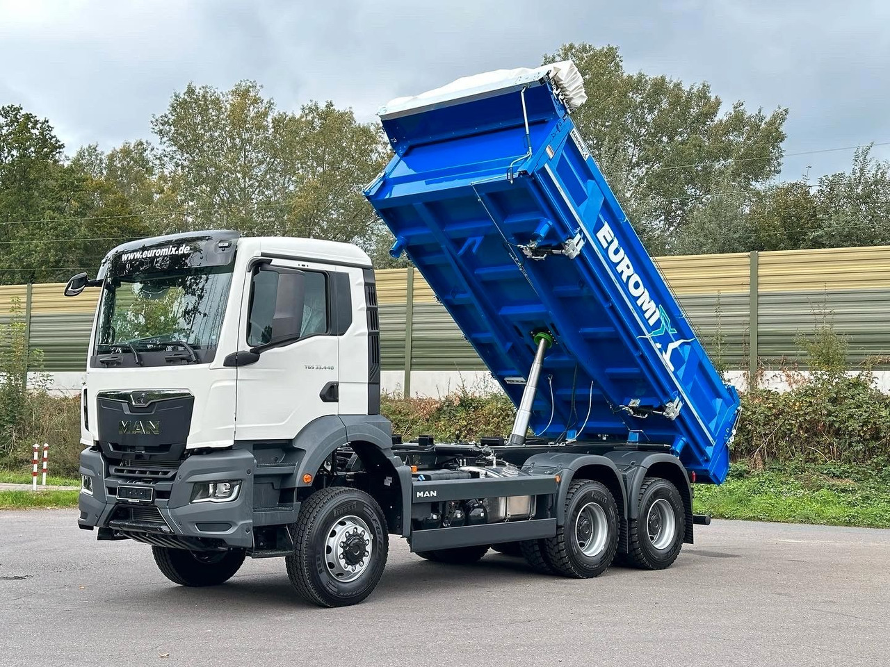 Kipper MAN TGS 33.440 6x6 /Euro6 3-Seiten-Kipper EuromixMTP: das Bild 8