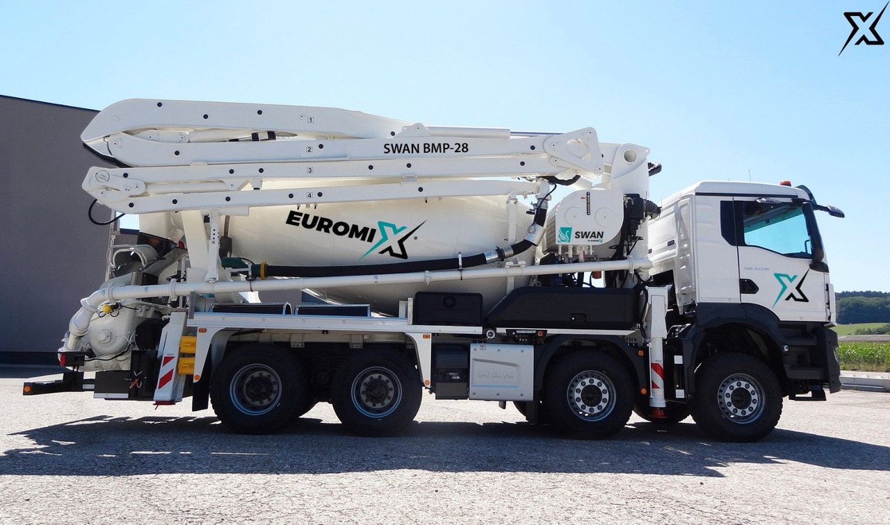 MAN TGS 35.470 BB Fahrmischer Betonpumpe 28m SWAN MAN TGS 35.470 BB Fahrmischer Betonpumpe 28m SWAN - Betonpumpe: das Bild 1 MAN TGS 35.470 BB Fahrmischer Betonpumpe 28m SWAN MAN TGS 35.470 BB Fahrmischer Betonpumpe 28m SWAN - Betonpumpe: das Bild 1