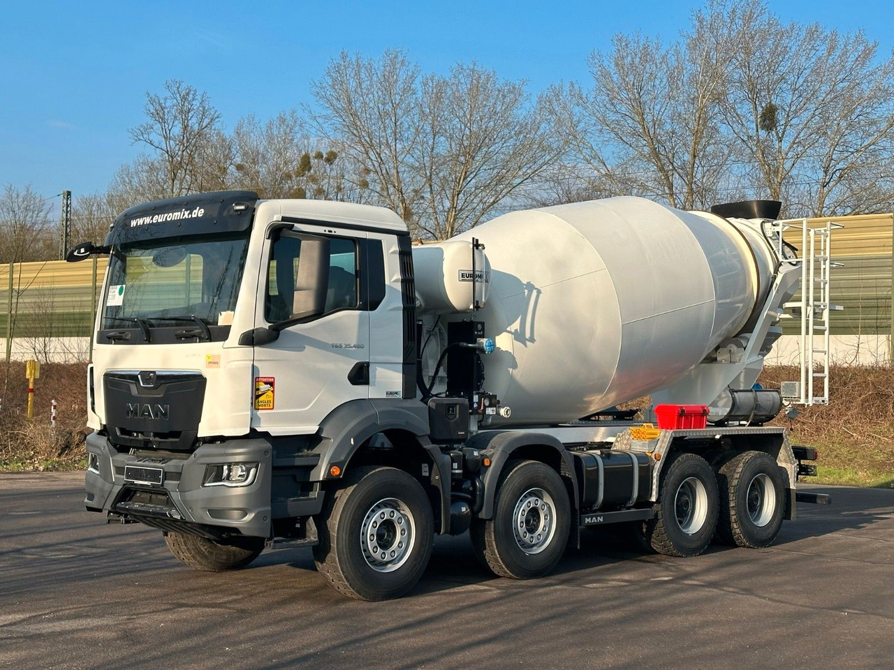 MAN TGS 37.480 8x4 EuromixMTP EM 10 L - Fahrmischer: das Bild 2 MAN TGS 37.480 8x4 EuromixMTP EM 10 L - Fahrmischer: das Bild 2
