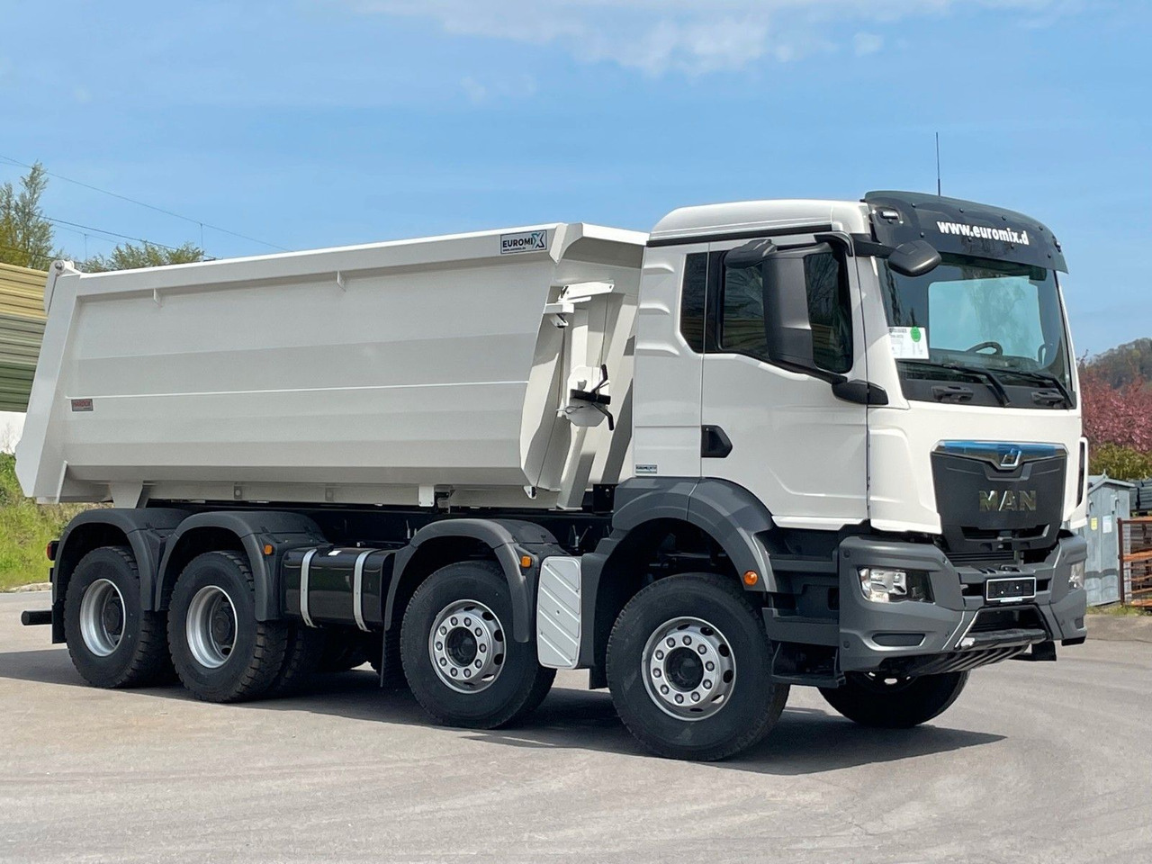 MAN TGS 41.400 8x4 / EUROMIX MTP 20m³/ EURO2 Kipper - Kipper: das Bild 1 MAN TGS 41.400 8x4 / EUROMIX MTP 20m³/ EURO2 Kipper - Kipper: das Bild 1