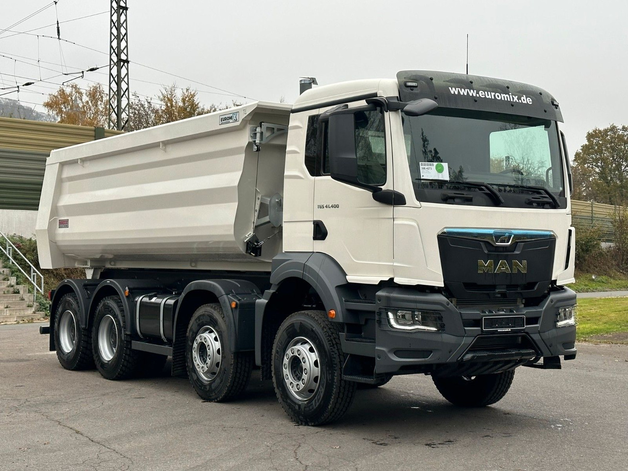 Kipper MAN TGS 41.400 8x4 /  EUROMIX MTP 20m³/ EURO2 Kipper: das Bild 7