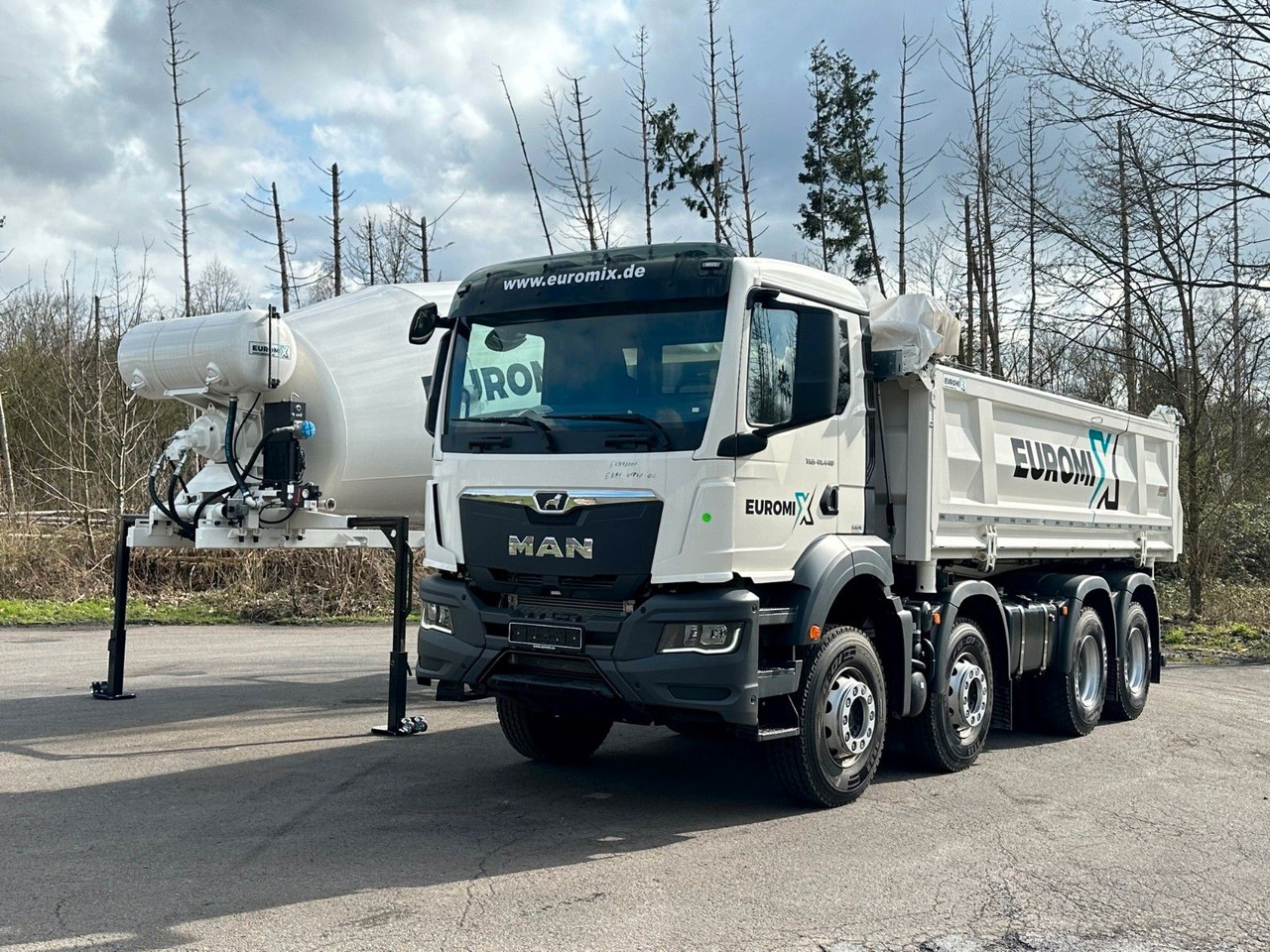 MAN TGS 41.440 8x4 WECHSELSYSTEM KIPPER+MISCHER - Fahrmischer: das Bild 3 MAN TGS 41.440 8x4 WECHSELSYSTEM KIPPER+MISCHER - Fahrmischer: das Bild 3
