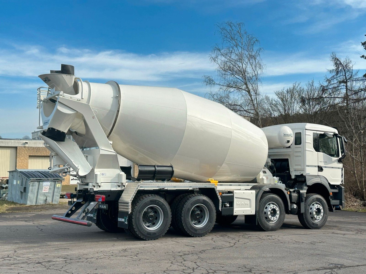 Fahrmischer MAN TGS 41.480 8x4 /Euro6e  Euromix EM 12 R: das Bild 8