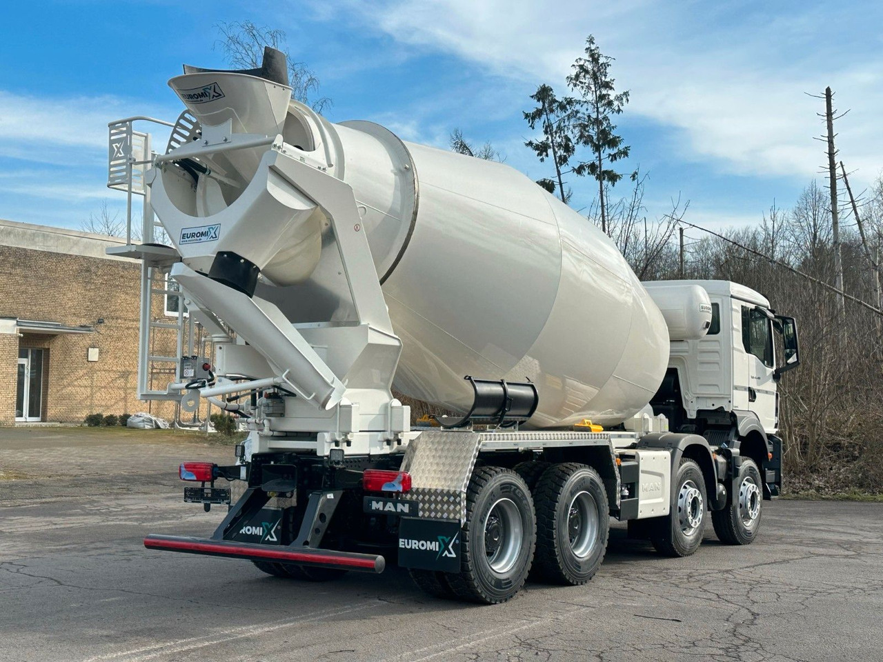 Fahrmischer MAN TGS 41.480 8x4 /Euro6e  Euromix EM 12 R: das Bild 7