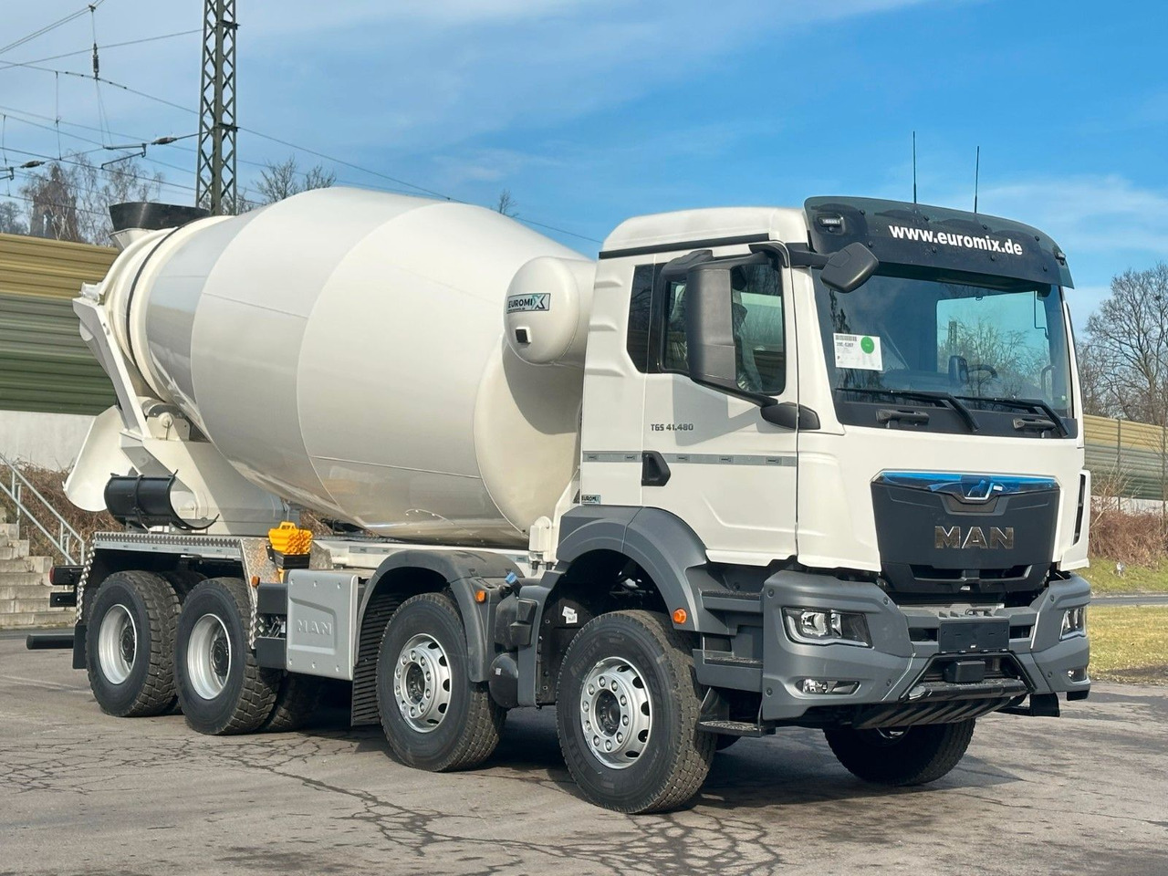 MAN TGS 41.480 8x4 /Euro6e Euromix EM 12 R - Fahrmischer: das Bild 1 MAN TGS 41.480 8x4 /Euro6e Euromix EM 12 R - Fahrmischer: das Bild 1