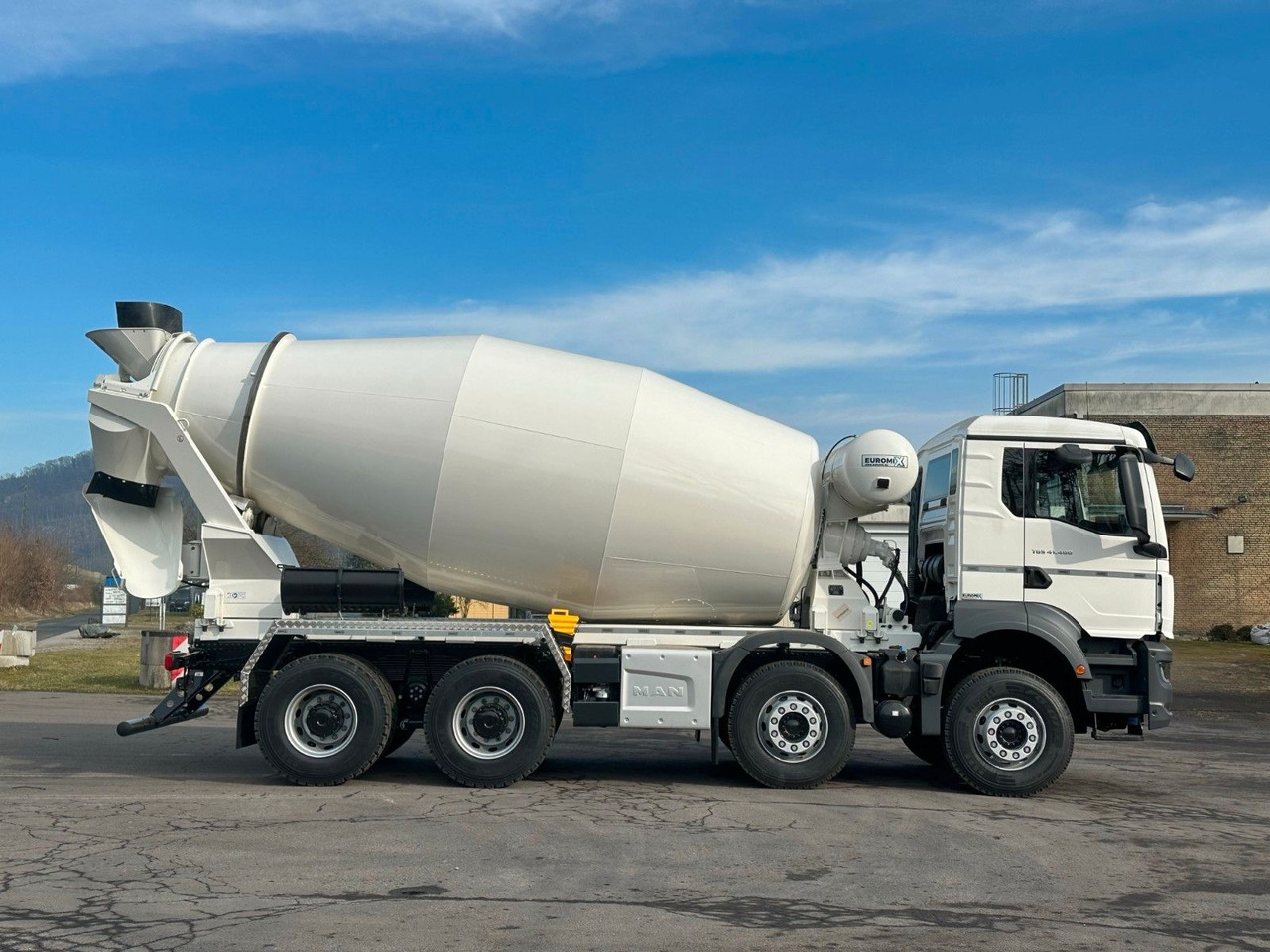 Fahrmischer MAN TGS 41.480 8x4 /Euro6e  Euromix EM 12 R: das Bild 9