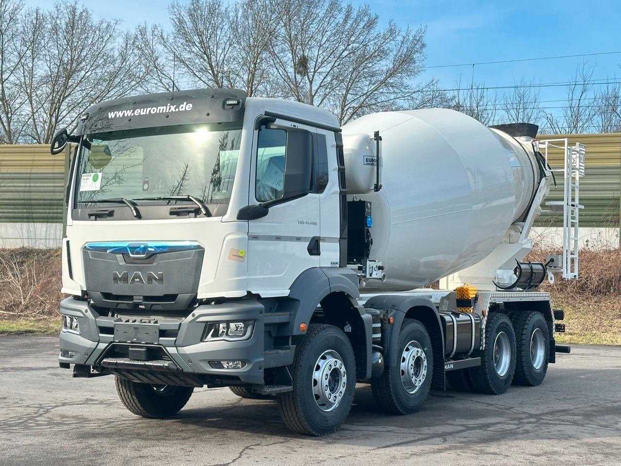 MAN TGS 41.480 8x4 /Euro6e Euromix EM 12 R - Fahrmischer: das Bild 2 MAN TGS 41.480 8x4 /Euro6e Euromix EM 12 R - Fahrmischer: das Bild 2
