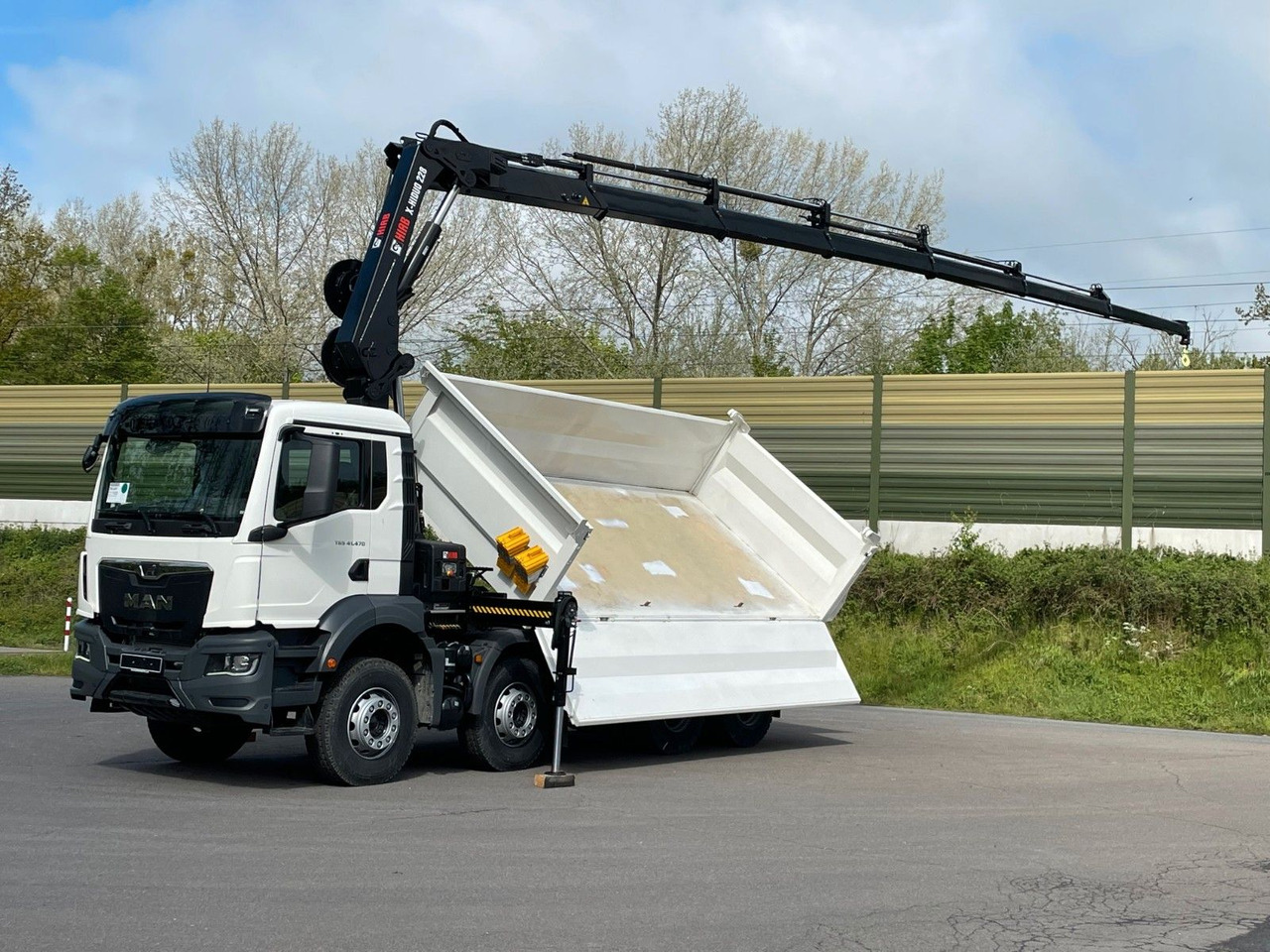 MAN TGS 41.480 8x4/Euro6e Euromix Kipper Hiab 228-6 - Kipper, Autokran: das Bild 1 MAN TGS 41.480 8x4/Euro6e Euromix Kipper Hiab 228-6 - Kipper, Autokran: das Bild 1