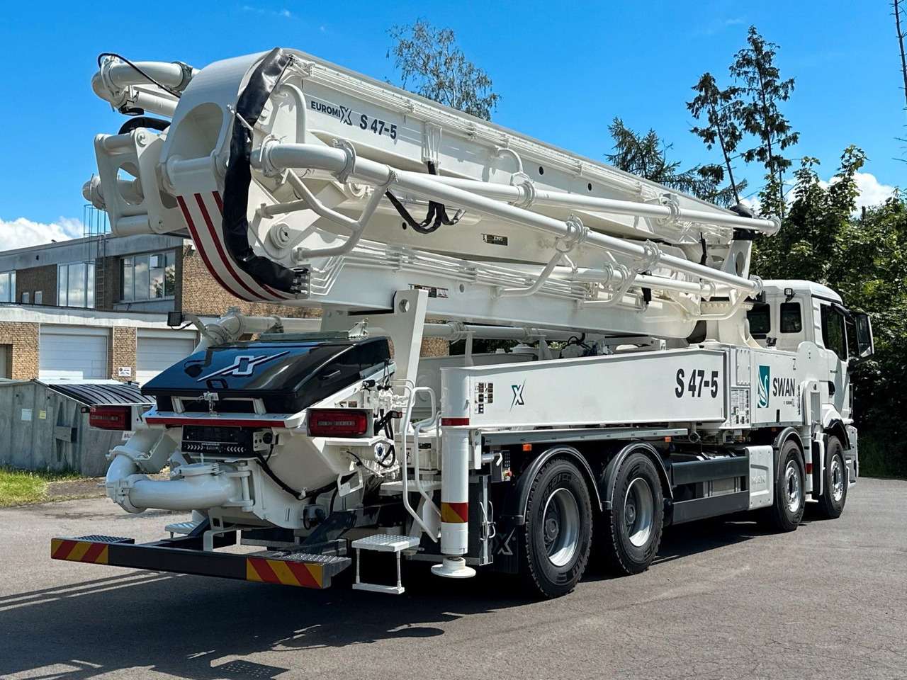 MAN TGS 41.520 8x4 SWAN TSP 47-5 160RZ ( 47m ) - Betonpumpe: das Bild 5 MAN TGS 41.520 8x4 SWAN TSP 47-5 160RZ ( 47m ) - Betonpumpe: das Bild 5