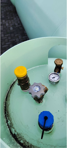 De Visser Propaan/Butaan verticaal LPG tank 500 L (0,25 tons) vertical Propaan/Butaan LPG tank 500 L (0,25 tons) Gastank Ø 800 including tank fittings hoogte 1500 mm - Kraftstofftank: das Bild 3 De Visser Propaan/Butaan verticaal LPG tank 500 L (0,25 tons) vertical Propaan/Butaan LPG tank 500 L (0,25 tons) Gastank Ø 800 including tank fittings hoogte 1500 mm - Kraftstofftank: das Bild 3