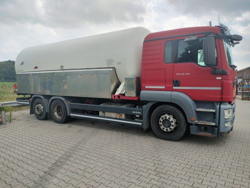 MAN TGS 26.400 6x2-4 LL -26900 L Gas tank truck -Gas, Gaz, LPG, GPL, Propane, Butane tank, Gastank ID 2.168 Rootselaar, flowmeter, pump - Tankwagen: das Bild 1 MAN TGS 26.400 6x2-4 LL -26900 L Gas tank truck -Gas, Gaz, LPG, GPL, Propane, Butane tank, Gastank ID 2.168 Rootselaar, flowmeter, pump - Tankwagen: das Bild 1