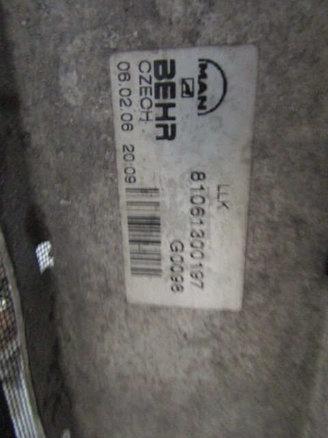 MAN TGA 360/400/310 RADIATOR/INTERCOOLER PACK - Kühler für LKW: das Bild 3 MAN TGA 360/400/310 RADIATOR/INTERCOOLER PACK - Kühler für LKW: das Bild 3