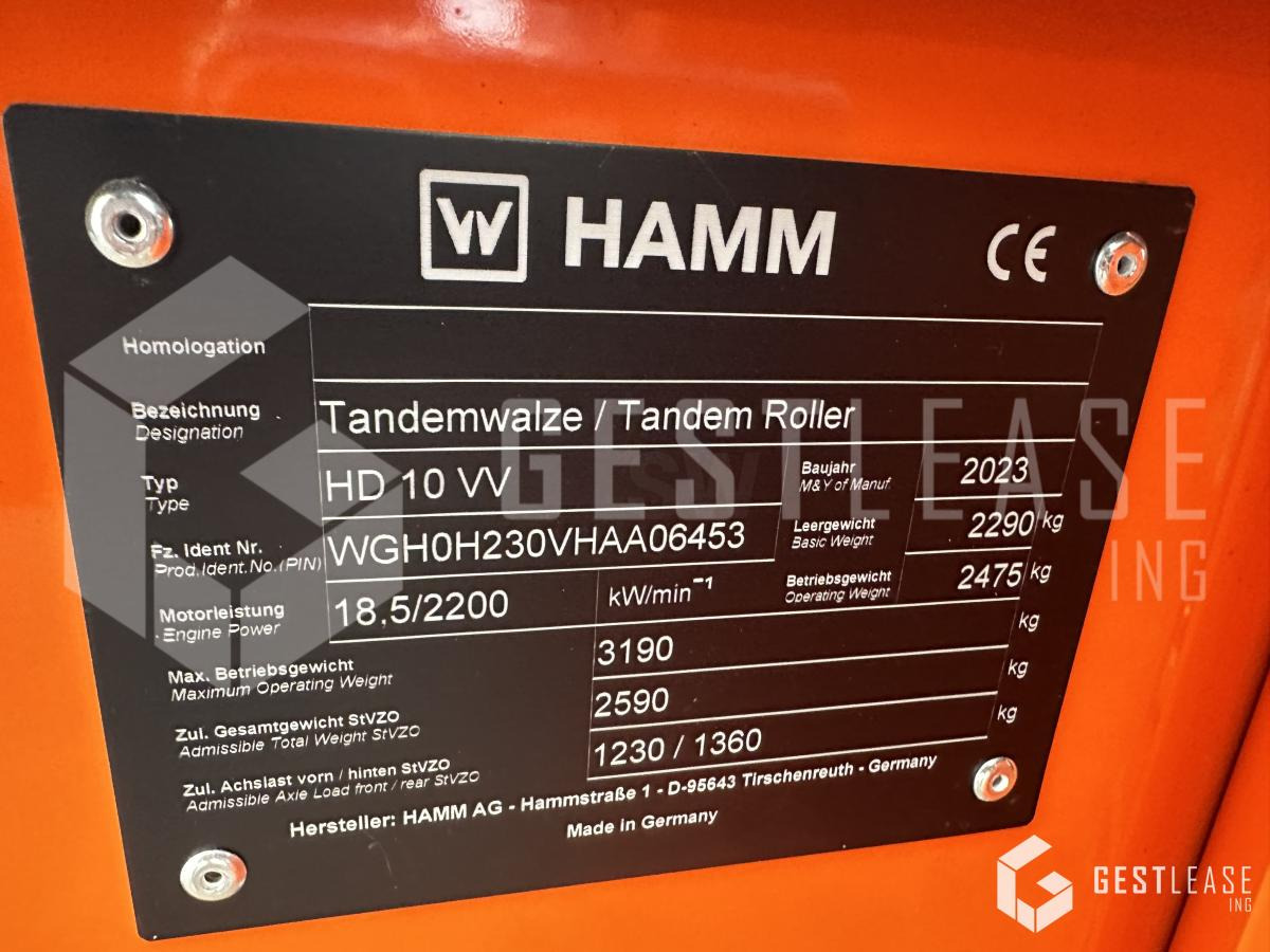 Hamm HD10VV - Straßenwalze: das Bild 5 Hamm HD10VV - Straßenwalze: das Bild 5