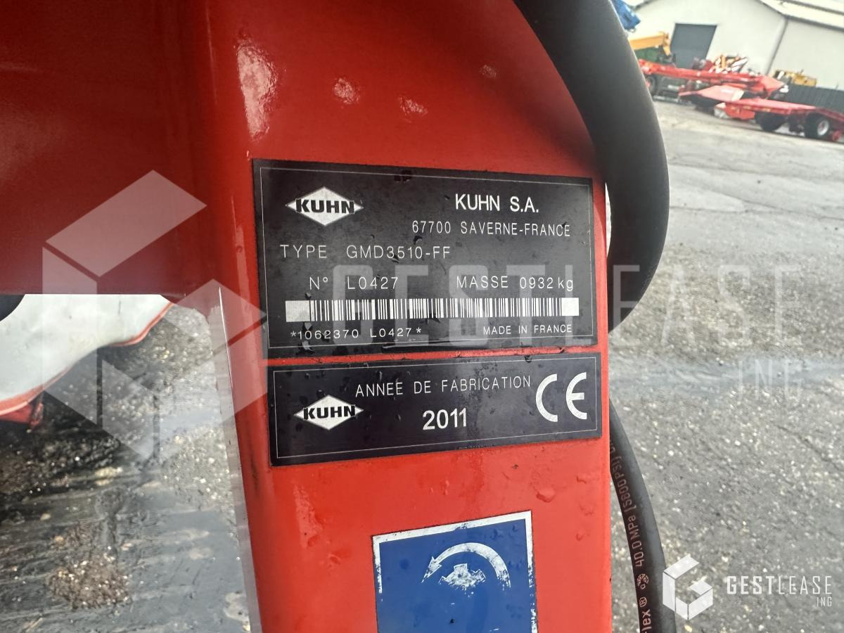 Kuhn GMD 3510 - Mähwerk: das Bild 5 Kuhn GMD 3510 - Mähwerk: das Bild 5