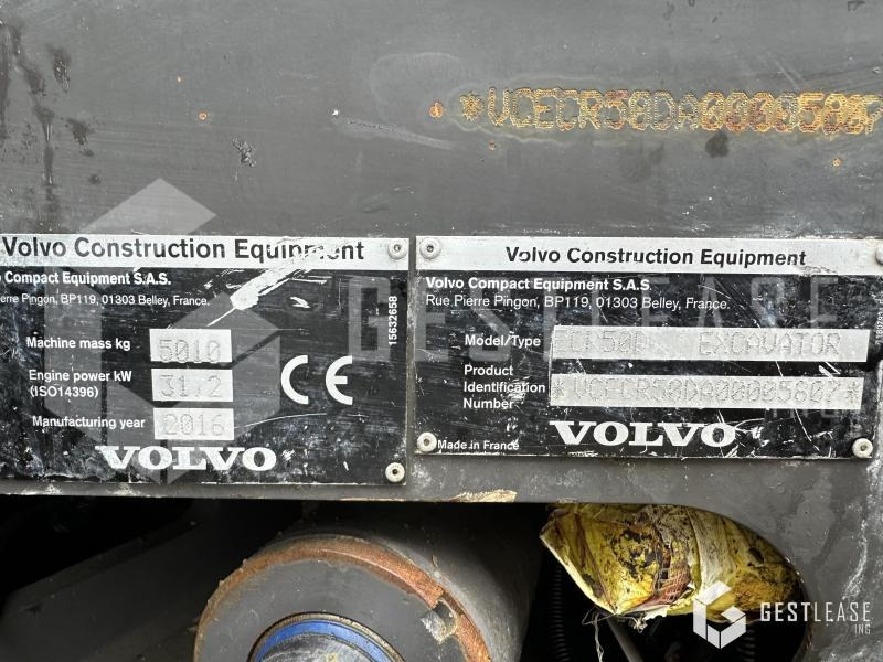 Minibagger Volvo ECR50D: das Bild 9