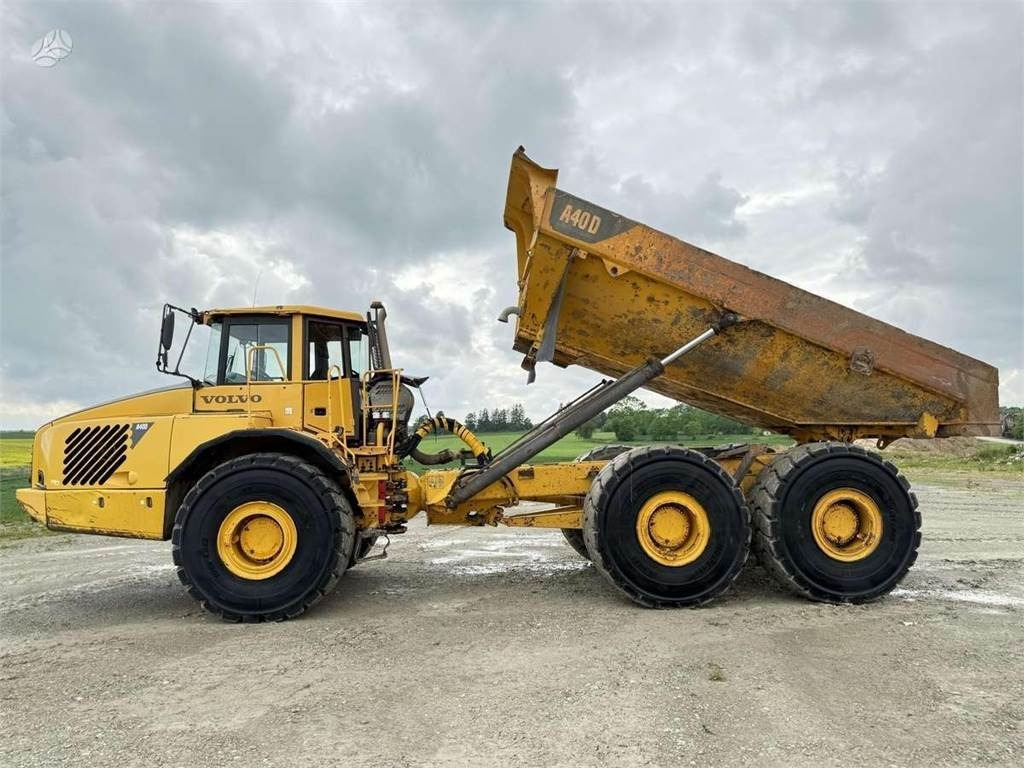 Knickgelenkter Dumper Volvo A40D, SCANDINAVIAN: das Bild 11