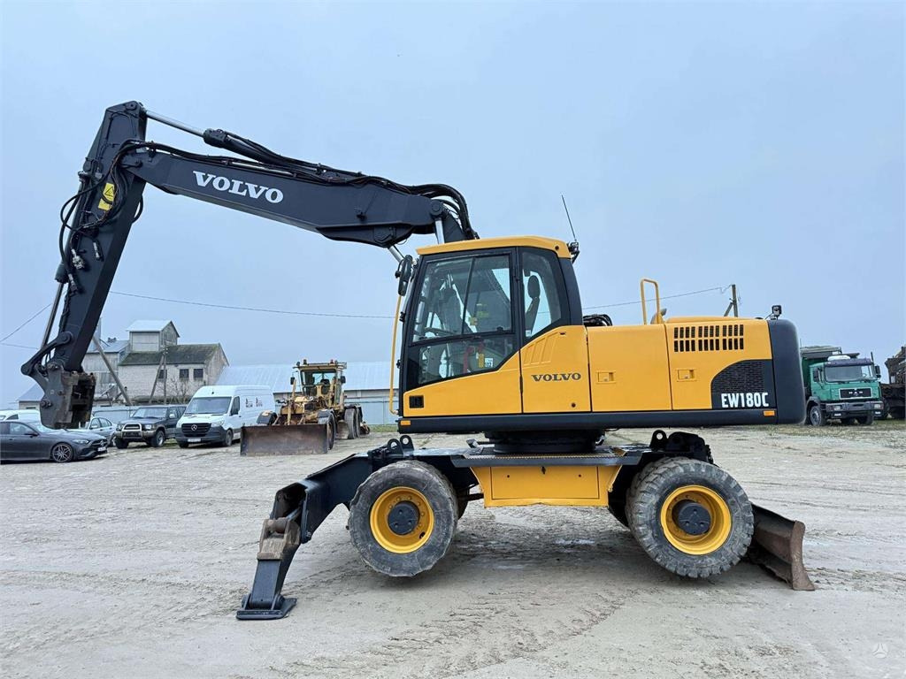 Volvo EW 180 C - Mobilbagger: das Bild 3 Volvo EW 180 C - Mobilbagger: das Bild 3
