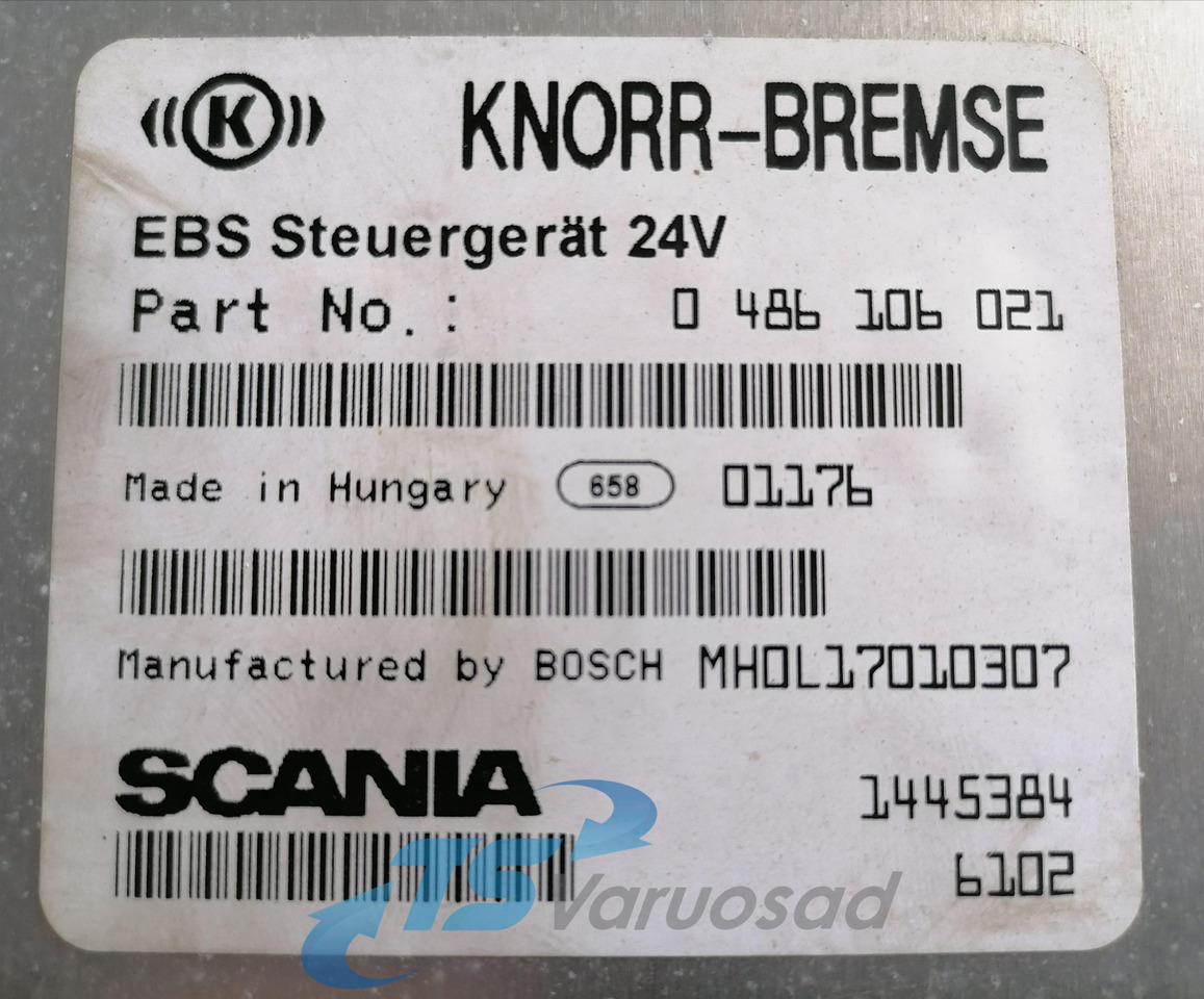 Scania Ecu, EBS 1445384 - Steuergerät für LKW: das Bild 4 Scania Ecu, EBS 1445384 - Steuergerät für LKW: das Bild 4