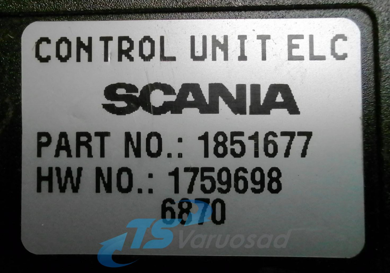 Scania Ecu, ECAS 1759698 - Steuergerät für LKW: das Bild 4 Scania Ecu, ECAS 1759698 - Steuergerät für LKW: das Bild 4