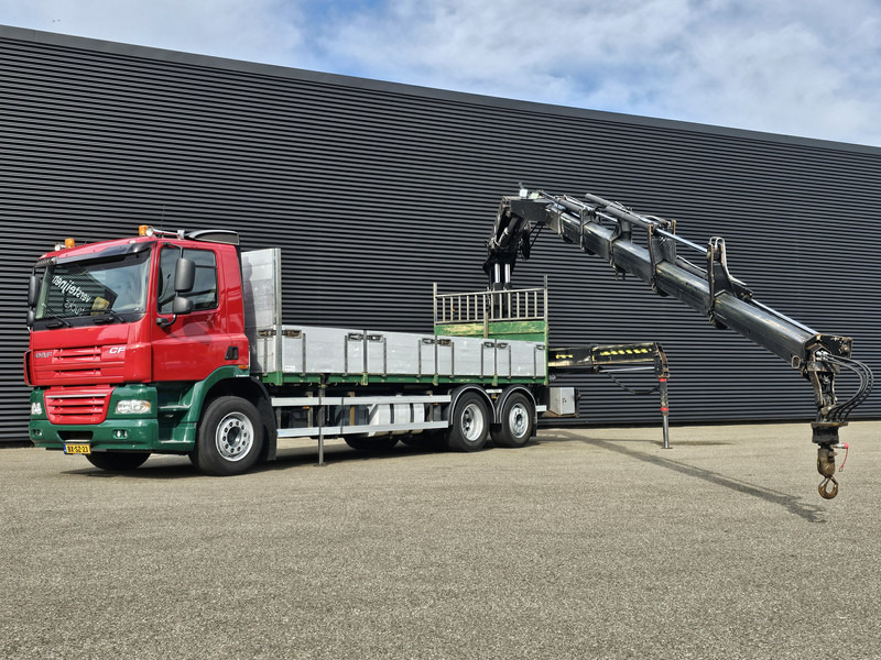 DAF CF 85.410 6x2 / HIAB 35 t/m crane / kran + REMOTE - Pritsche LKW, Autokran: das Bild 4 DAF CF 85.410 6x2 / HIAB 35 t/m crane / kran + REMOTE - Pritsche LKW, Autokran: das Bild 4