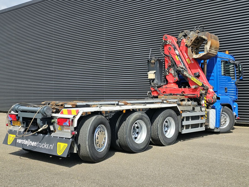 MAN TGS 35.400 / 8x4-4 / CONTAINER SYSTEM / PALFINGER Z CRANE - Seil Abrollkipper, Autokran: das Bild 5 MAN TGS 35.400 / 8x4-4 / CONTAINER SYSTEM / PALFINGER Z CRANE - Seil Abrollkipper, Autokran: das Bild 5