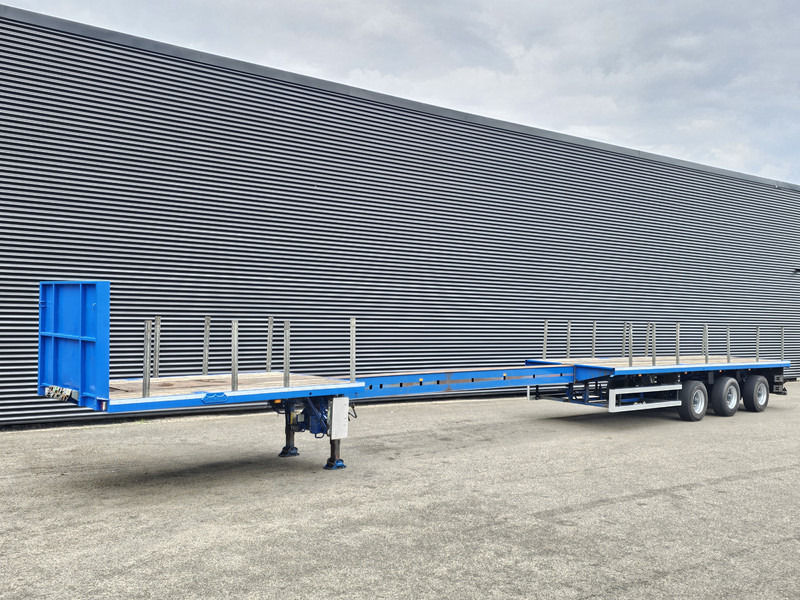 Nooteboom OVB-42-03V / 3 x STEERING AXLE / EXTENDABLE - Pritschenauflieger/ Plattformauflieger: das Bild 1 Nooteboom OVB-42-03V / 3 x STEERING AXLE / EXTENDABLE - Pritschenauflieger/ Plattformauflieger: das Bild 1