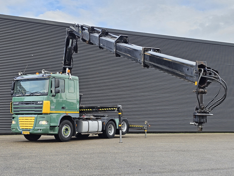 DAF XF 105.460 6X2 / HIAB 37TM KRAN / CRANE / GRUE - Sattelzugmaschine: das Bild 2 DAF XF 105.460 6X2 / HIAB 37TM KRAN / CRANE / GRUE - Sattelzugmaschine: das Bild 2