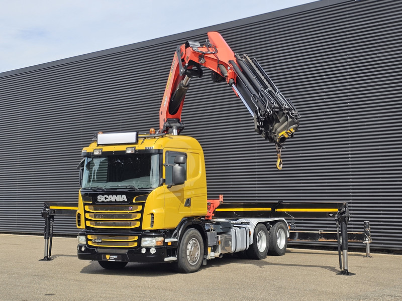Scania G400 6x2 / PALFINGER PK 60002 / WINCH / BALLAST - Autokran: das Bild 5 Scania G400 6x2 / PALFINGER PK 60002 / WINCH / BALLAST - Autokran: das Bild 5