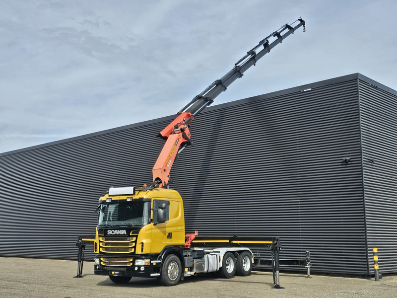 Scania G400 6x2 / PALFINGER PK 60002 / WINCH / BALLAST - Pritsche LKW, Autokran: das Bild 1 Scania G400 6x2 / PALFINGER PK 60002 / WINCH / BALLAST - Pritsche LKW, Autokran: das Bild 1
