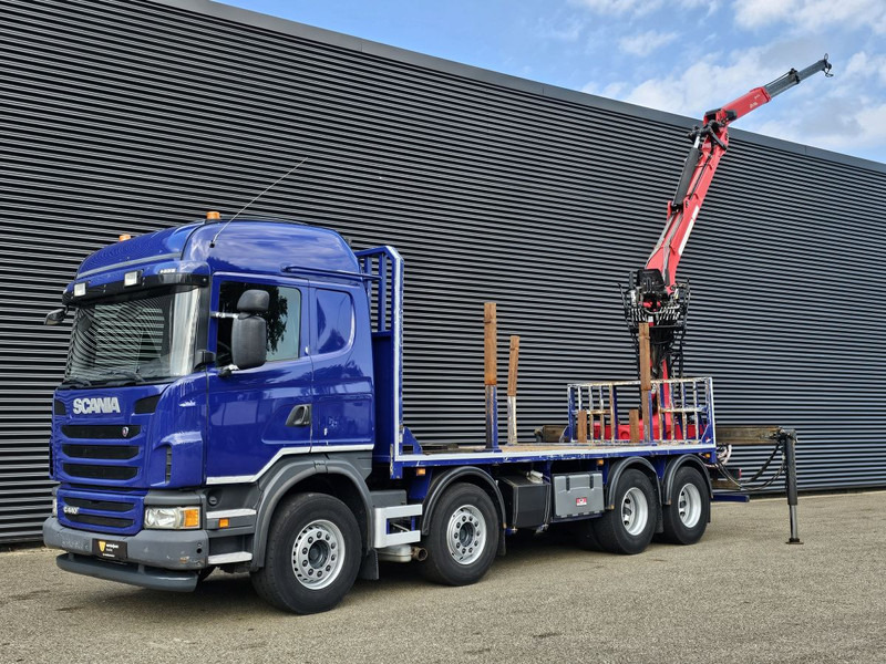 Scania G440 / RETARDER / 8x4 / PALFINGER-EPSILON CRANE - Autokran: das Bild 4 Scania G440 / RETARDER / 8x4 / PALFINGER-EPSILON CRANE - Autokran: das Bild 4