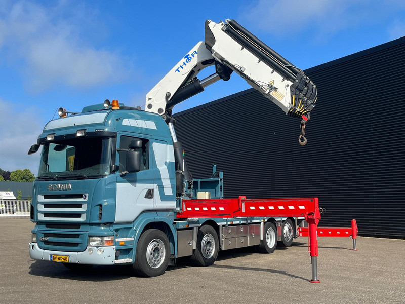 Scania R 440 8X2*6 / HMF THOR K6 - Autokran: das Bild 4 Scania R 440 8X2*6 / HMF THOR K6 - Autokran: das Bild 4