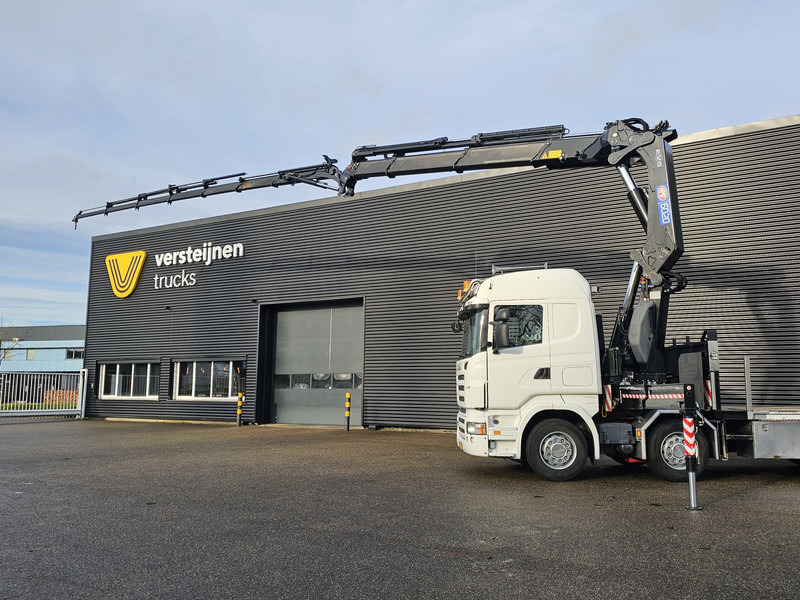 Scania R480 8X2 / HMF 60 t/m + JIB / RETARDER - Pritsche LKW, Autokran: das Bild 3 Scania R480 8X2 / HMF 60 t/m + JIB / RETARDER - Pritsche LKW, Autokran: das Bild 3