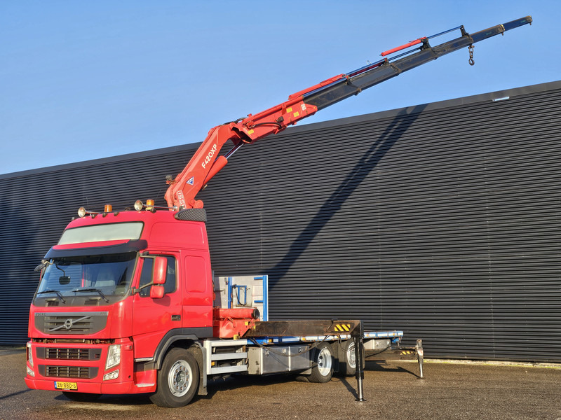 Volvo FM 410 6x2 / FASSI 42 t/m CRANE / KRAN - Pritsche LKW, Autokran: das Bild 1 Volvo FM 410 6x2 / FASSI 42 t/m CRANE / KRAN - Pritsche LKW, Autokran: das Bild 1