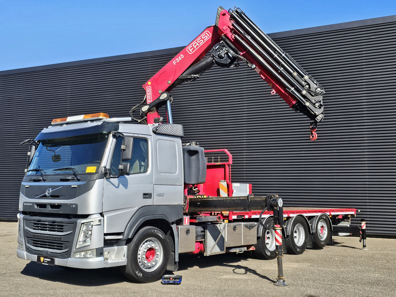 Volvo FM 460 8x4-4 / FASSI 36.5 t/m -8 x EXTENSION + WINCH - Pritsche LKW, Autokran: das Bild 5 Volvo FM 460 8x4-4 / FASSI 36.5 t/m -8 x EXTENSION + WINCH - Pritsche LKW, Autokran: das Bild 5