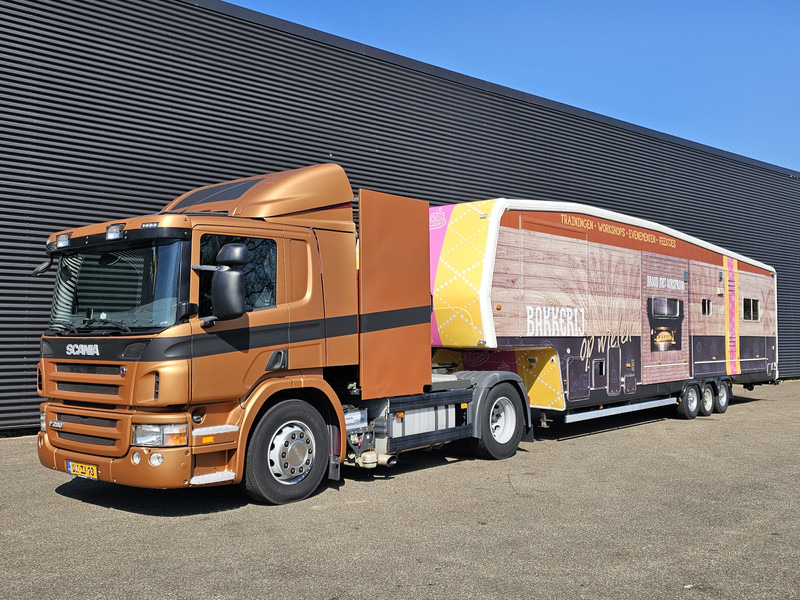 Scania P 280 + trailer - 2 X SLIDE OUT / CAMPER / WOHNMOBIL - Wohnmobil: das Bild 3 Scania P 280 + trailer - 2 X SLIDE OUT / CAMPER / WOHNMOBIL - Wohnmobil: das Bild 3